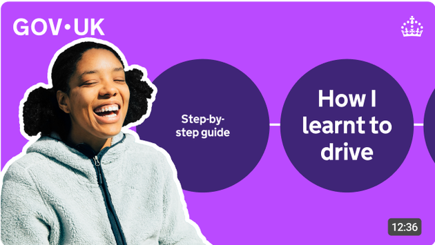 Dot use examples - Graphic device - GOV.UK Brand Guidelines